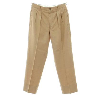 【中古】マーティーアンドサンズ MAATEE＆SONS ウールポリエステル カジュアルスラックスパンツ ベージュ【サイズ2】【 状態ランクB 】【 メンズ 】