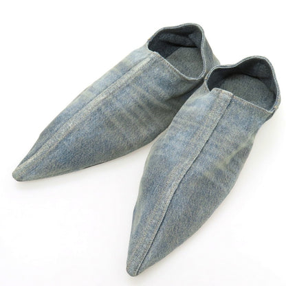 【中古】【未使用】バレンシアガ BALENCIAGA コットン系 スリッポン ブルー【サイズ41】【 状態ランクS 】【 メンズ 】