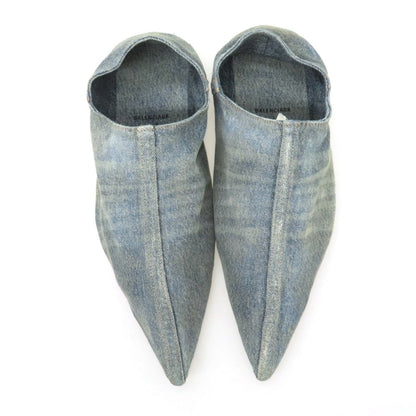 【中古】【未使用】バレンシアガ BALENCIAGA コットン系 スリッポン ブルー【サイズ41】【 状態ランクS 】【 メンズ 】