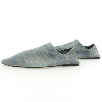 【中古】【未使用】バレンシアガ BALENCIAGA コットン系 スリッポン ブルー【サイズ41】【 状態ランクS 】【 メンズ 】