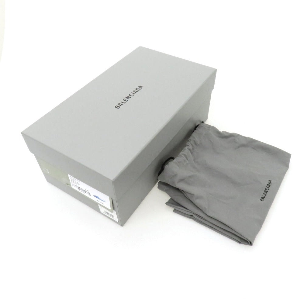 【中古】【未使用】バレンシアガ BALENCIAGA コットン系 スリッポン ブルー【サイズ41】【 状態ランクS 】【 メンズ 】