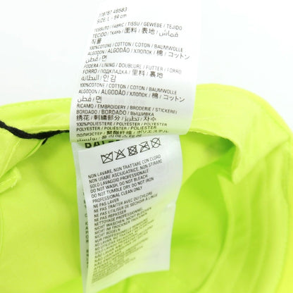 【中古】バレンシアガ BALENCIAGA コットン PARIS CAP キャップ 帽子 ネオンイエロー系【サイズL（59cm）】【 状態ランクA 】【 メンズ 】