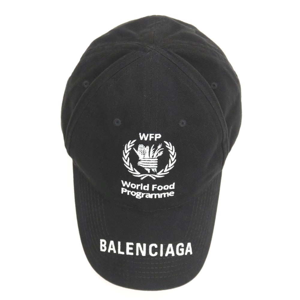 中古】バレンシアガ BALENCIAGA コットン WFP CAP キャップ 帽子