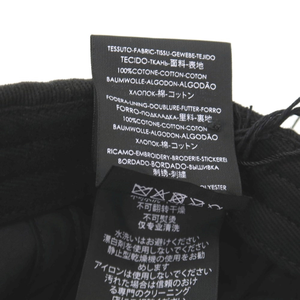 【中古】バレンシアガ BALENCIAGA コットン WFP CAP キャップ 帽子 ブラック【サイズL（59cm）】【 状態ランクA 】【 メンズ 】