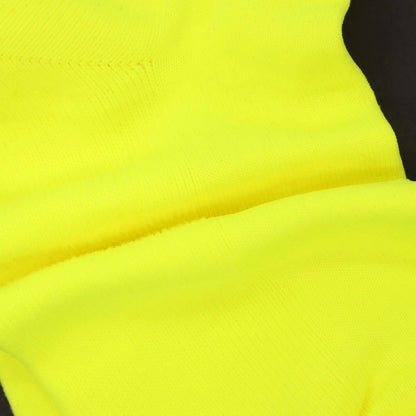 【中古】【未使用】バレンシアガ BALENCIAGA ナイロンポリウレタン ソックス ネオンイエローxブラック【サイズXL】【 状態ランクS 】【 メンズ 】
