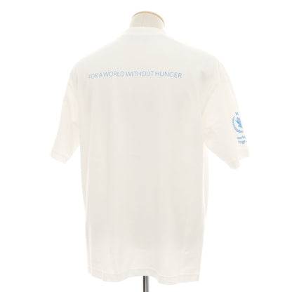 【中古】バレンシアガ BALENCIAGA コットン クルーネック 半袖Ｔシャツ ホワイト【サイズXS】【 状態ランクA 】【 メンズ 】