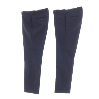 【中古】アザブテーラー azabu tailor JET CRUISE ウール ストライプ 2つボタンスーツ ネイビー【サイズ46/85】【 状態ランクB 】【 メンズ 】