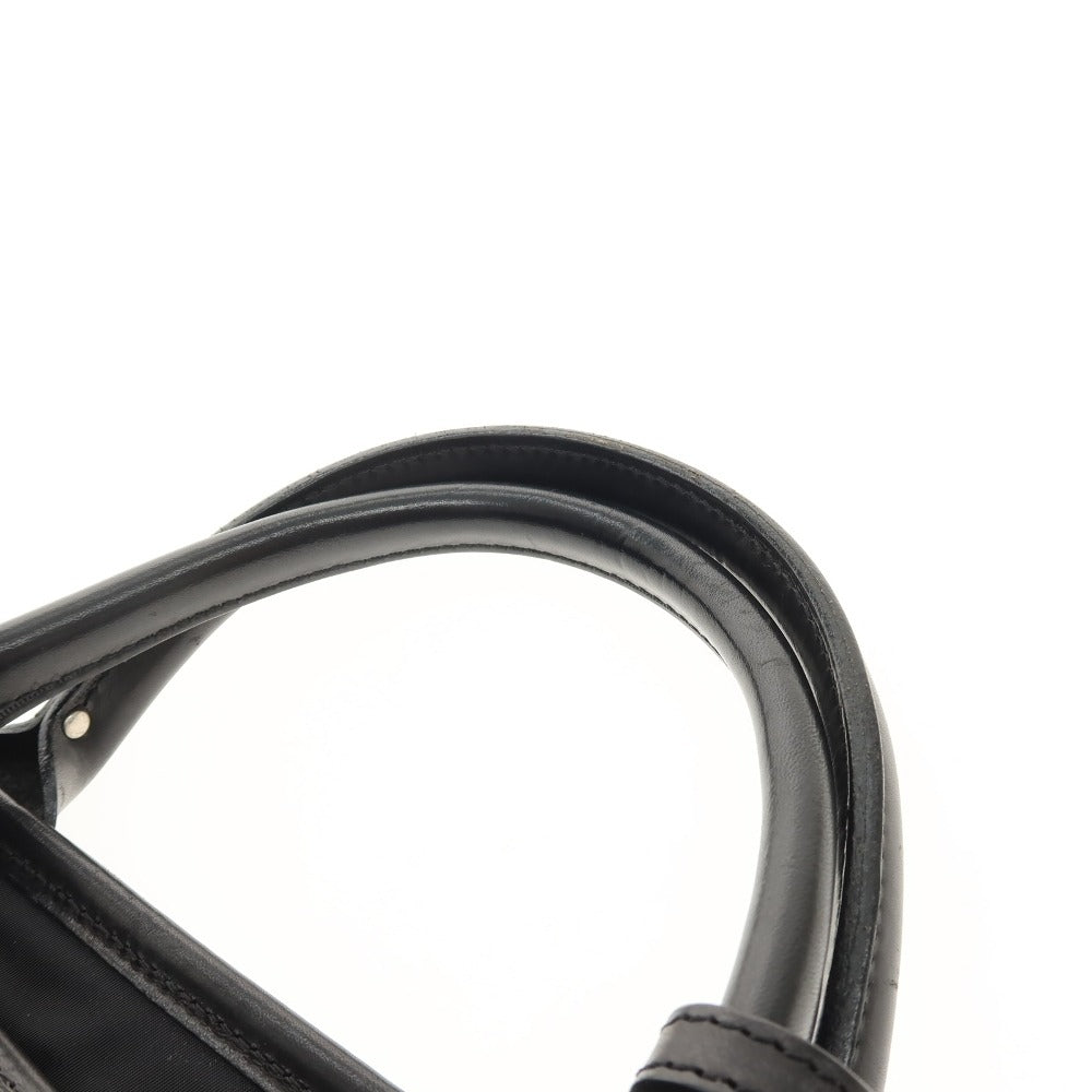 【中古】フェリージ Felisi 2460672 ナイロン レザー ブリーフケース ブラック【 状態ランクB 】【 メンズ 】