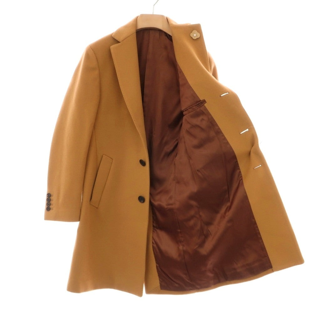 【中古】ラルディーニ LARDINI チェスターフィールドコート キャメル【サイズ44 7REG】【 状態ランクB 】【 メンズ 】