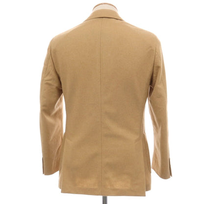【中古】ラルディーニ LARDINI カシミヤ 3つボタン テーラードジャケット キャメルブラウン【サイズ44 7REG】【 状態ランクA 】【 メンズ 】