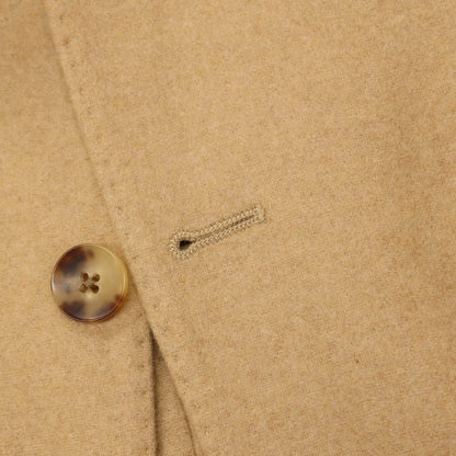 【中古】ラルディーニ LARDINI カシミヤ 3つボタン テーラードジャケット キャメルブラウン【サイズ44 7REG】【 状態ランクA 】【 メンズ 】