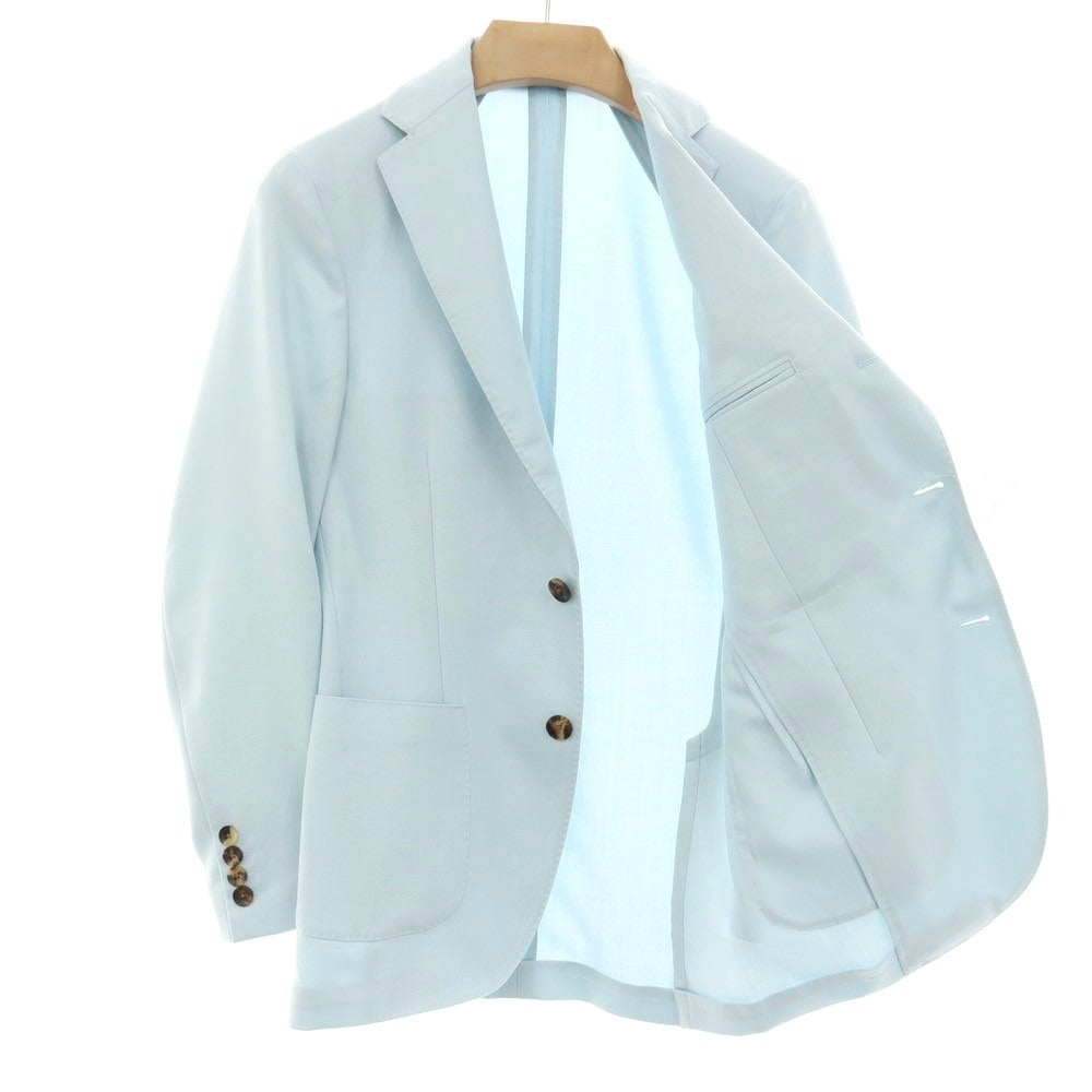 【中古】ラルディーニ LARDINI ウールシルクカシミヤ 3B テーラードジャケット ライトブルー【サイズ44】【 状態ランクA 】【 メンズ 】