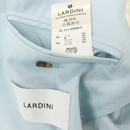 【中古】ラルディーニ LARDINI ウールシルクカシミヤ 3B テーラードジャケット ライトブルー【サイズ44】【 状態ランクA 】【 メンズ 】
