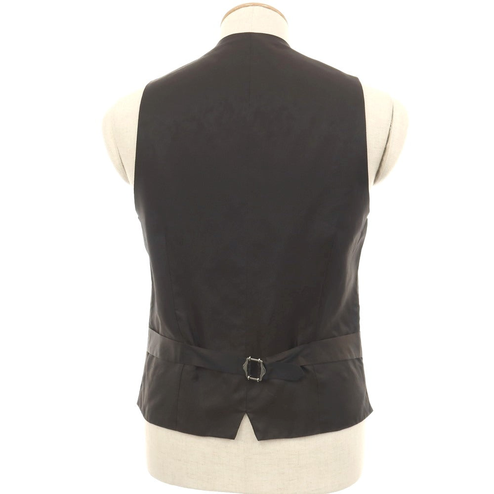 【中古】ラルディーニ LARDINI キャメルウールシルク ドレス系ジレ ベスト キャメル【サイズ44】【 状態ランクC 】【 メンズ 】