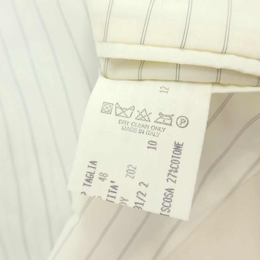 【中古】ラルディーニ LARDINI シルクウール ドレス系ジレ ベスト アイボリー【サイズ48】【 状態ランクB 】【 メンズ 】