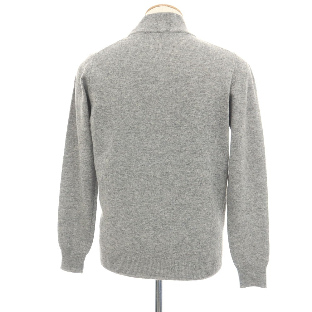 【中古】アレッサンドロルッピ Alessandro Luppi ウールカシミヤ ハイネック プルオーバーニット グレー【サイズ44】【 状態ランクB 】【 メンズ 】