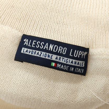 【中古】アレッサンドロルッピ Alessandro Luppi ウール タートルネック プルオーバーニット アイボリー【サイズ44】【 状態ランクA 】【 メンズ 】