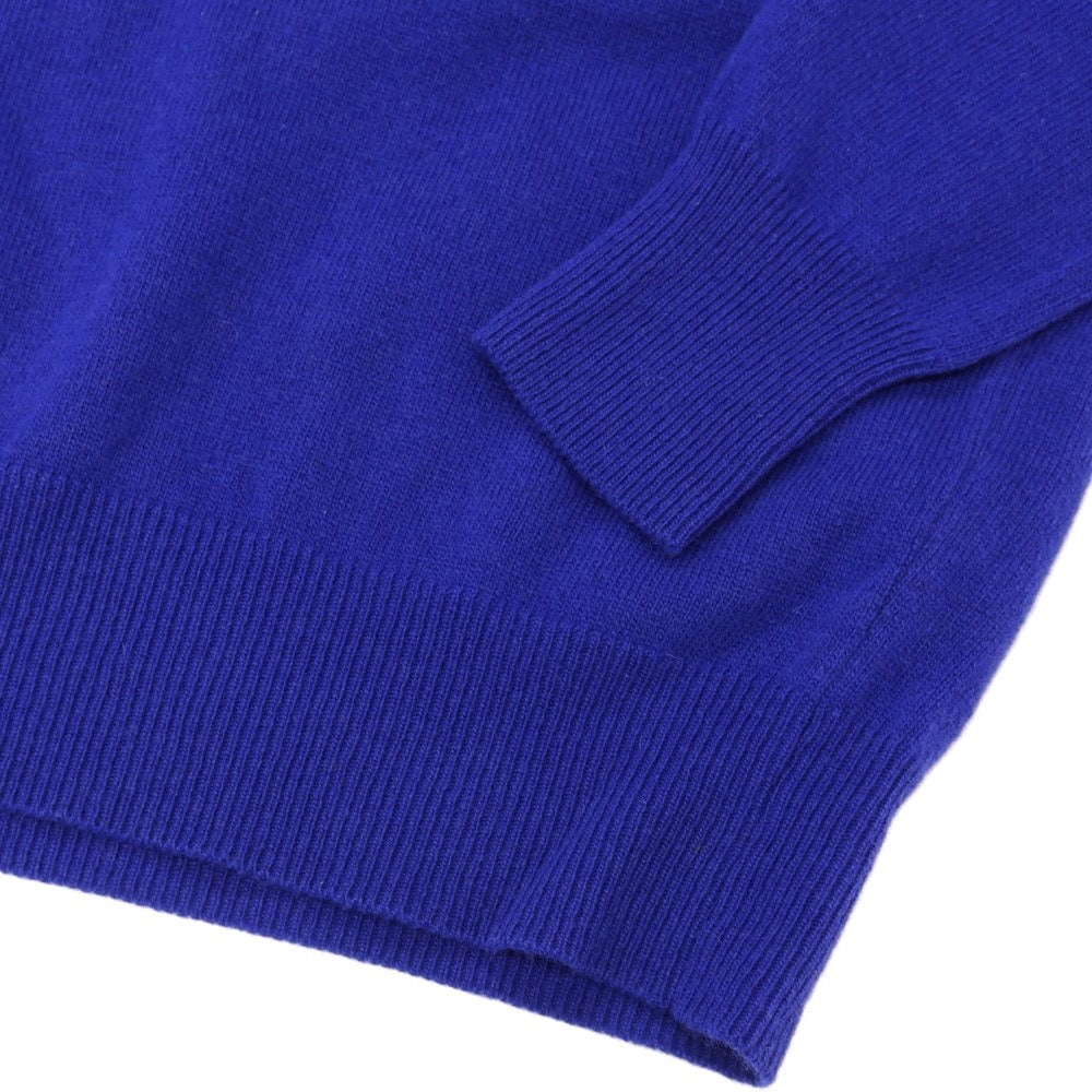 【中古】アレッサンドロルッピ Alessandro Luppi ウールカシミヤ タートルネック プルオーバーニット ロイヤルブルー【サイズ44】【 状態ランクB 】【 メンズ 】
