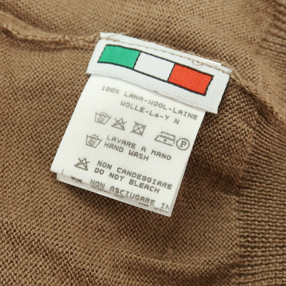 【中古】バフィー BAFY ウール タートルネック プルオーバーニット ベージュブラウン【サイズ44】【 状態ランクA 】【 メンズ 】