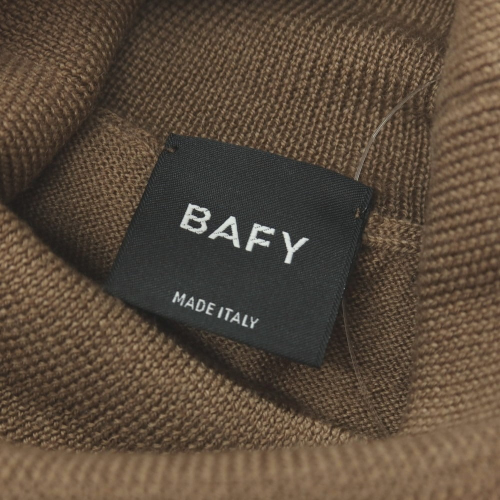 【中古】バフィー BAFY ウール タートルネック プルオーバーニット ベージュブラウン【サイズ44】【 状態ランクA 】【 メンズ 】