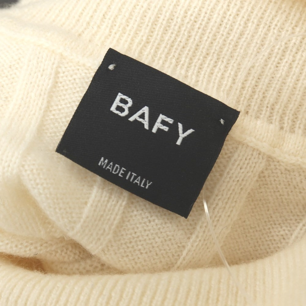 【中古】バフィー BAFY カシミヤ タートルネック プルオーバーニット アイボリー【サイズ44】【 状態ランクB 】【 メンズ 】