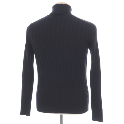 【中古】バフィー BAFY カシミヤ タートルネック プルオーバーニット ダークネイビー【サイズ44】【 状態ランクB 】【 メンズ 】