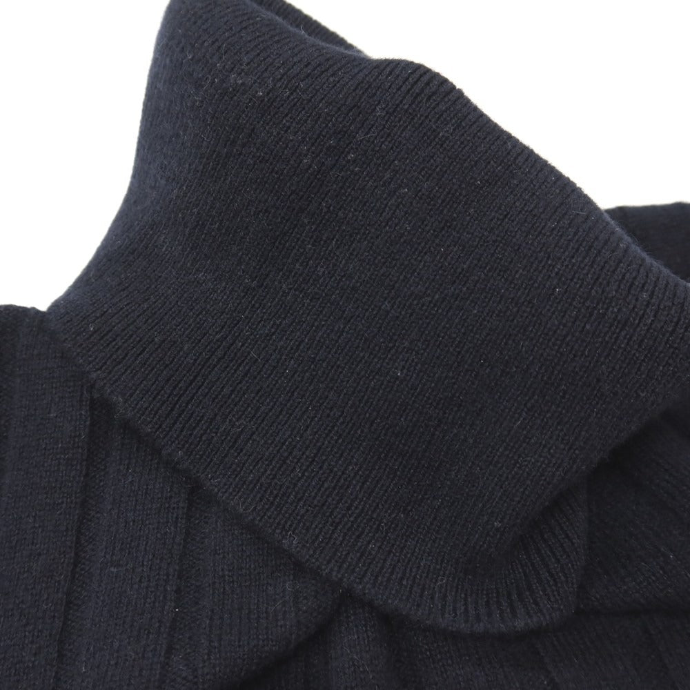 【中古】バフィー BAFY カシミヤ タートルネック プルオーバーニット ダークネイビー【サイズ44】【 状態ランクB 】【 メンズ 】