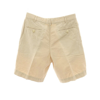 【中古】ボリオリ BOGLIOLI コットンリネン ショートパンツ ベージュ【サイズ44】【 状態ランクB 】【 メンズ 】