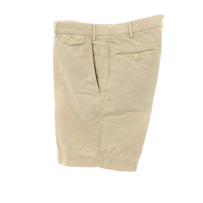 【中古】ボリオリ BOGLIOLI コットンリネン ショートパンツ ベージュ【サイズ44】【 状態ランクB 】【 メンズ 】