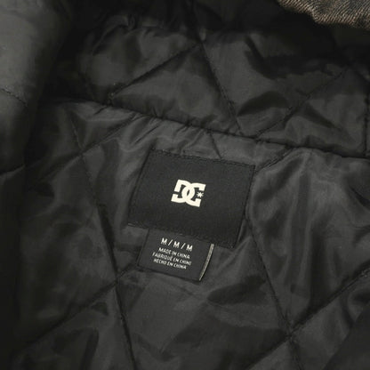 【中古】ディーシーシューズ DC SHOES コットンポリエステルレーヨンポリウレタン フーデッド 中綿ブルゾン ブラウンxブラック【サイズM】【 状態ランクB 】【 メンズ 】
