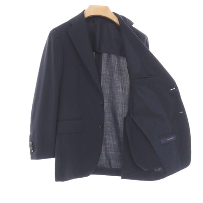 【中古】タリアトーレ TAGLIATORE ウール 2つボタンスーツ ネイビー【サイズ42/7 R】【 状態ランクC 】【 メンズ 】