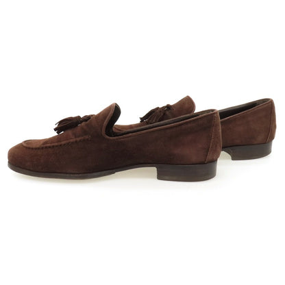 【中古】フェランテ FERRANTE スエード ローファー ブラウン【サイズ5 1/2】【 状態ランクC 】【 メンズ 】