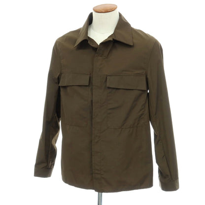 【中古】イーヴォ Hevo ポリエステルコットン ワークジャケット オリーブ【サイズ48】【 状態ランクB 】【 メンズ 】