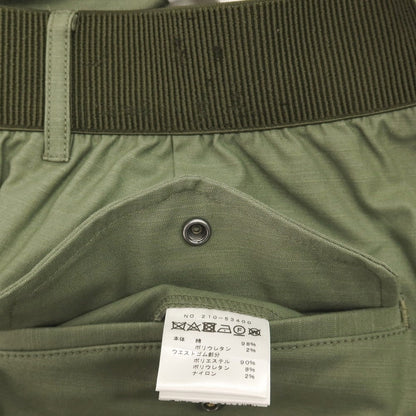【中古】ナンバーエム NUMBER M ストレッチ コットン カーゴパンツ オリーブグリーン系【サイズ48】【 状態ランクC 】【 メンズ 】