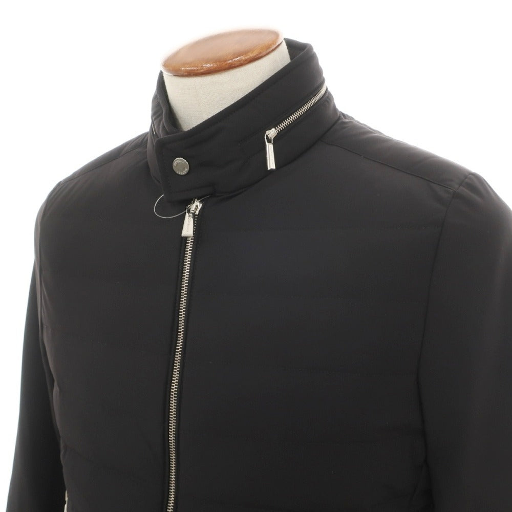 【中古】ムーレー MOORER ACQUA FILIPPO-KM ナイロンポリウレタン ダウンジャケット ブラック【サイズ46】【 状態ランクA 】【 メンズ 】