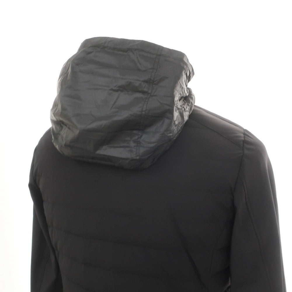 【中古】ムーレー MOORER ACQUA FILIPPO-KM ナイロンポリウレタン ダウンジャケット ブラック【サイズ46】【 状態ランクA 】【 メンズ 】