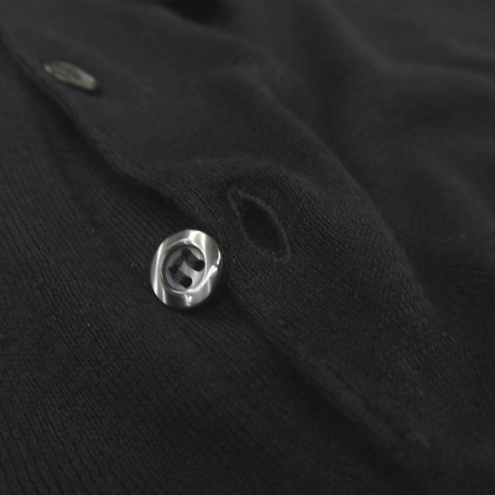 【中古】ジョンスメドレー JOHN SMEDLEY シーアイランドコットン ハイゲージ 半袖 ポロニット ブラック【サイズXS】【 状態ランクB 】【 メンズ 】