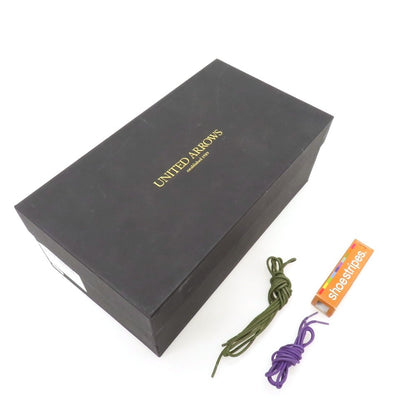 【中古】ユナイテッドアローズ UNITED ARROWS ヌバック ドレスシューズ ベージュ【サイズ39】【 状態ランクA 】【 メンズ 】