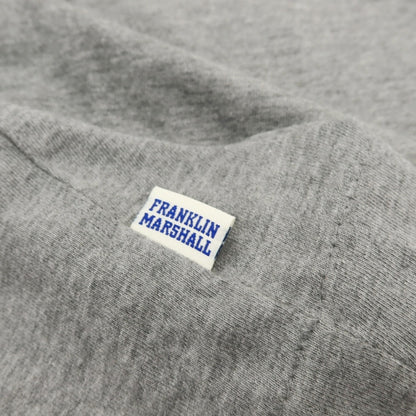 【中古】フランクリンマーシャル FRANKLIN&amp;MARSHALL コットン クルーネック 半袖Ｔシャツ グレー【サイズXS】【 状態ランクC 】【 メンズ 】