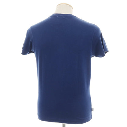 【中古】フランクリンマーシャル FRANKLIN&amp;MARSHALL コットン クルーネック 半袖Ｔシャツ ネイビーブルー系【サイズXS】【 状態ランクC 】【 メンズ 】