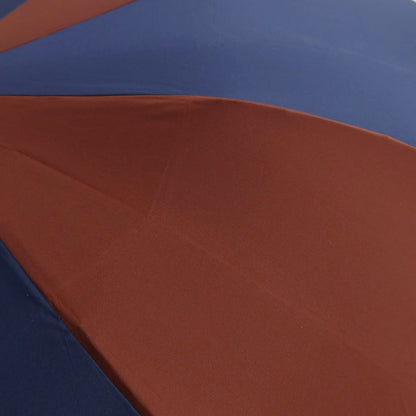 【中古】フォックス アンブレラズ FOX UMBRELLAS ツートーンカラー ウッドハンドル 折り畳み傘 ネイビーxブラウン【 状態ランクB 】【 メンズ 】
