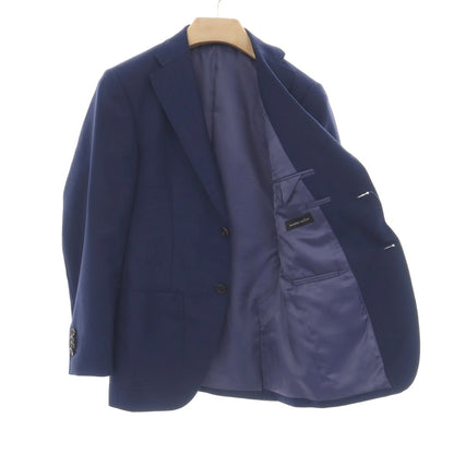 【中古】アザブテーラー azabu tailor ウール 3B テーラードジャケット ネイビー【サイズ40】【 状態ランクB 】【 メンズ 】