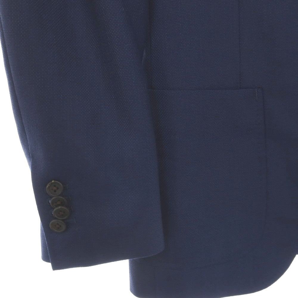 【中古】アザブテーラー azabu tailor ウール 3B テーラードジャケット ネイビー【サイズ40】【 状態ランクB 】【 メンズ 】
