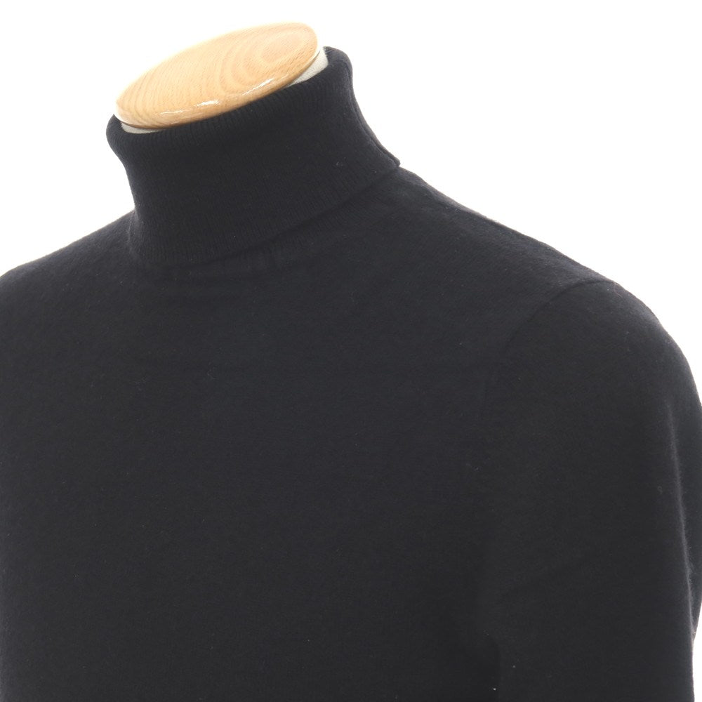 【中古】ジュンハシモト junhashimoto カシミヤ タートルネック プルオーバーニット ブラック【サイズ2】【 状態ランクB 】【 メンズ 】