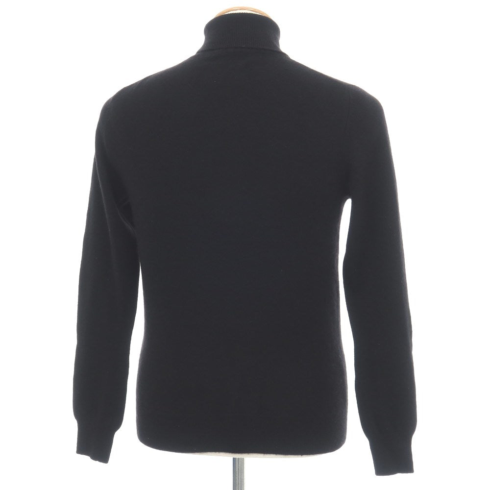 【中古】ジュンハシモト junhashimoto カシミヤ タートルネック プルオーバーニット ブラック【サイズ2】【 状態ランクB 】【 メンズ 】