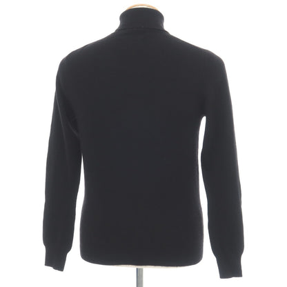 【中古】ジュンハシモト junhashimoto カシミヤ タートルネック プルオーバーニット ブラック【サイズ2】【 状態ランクB 】【 メンズ 】