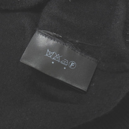 【中古】ジュンハシモト junhashimoto カシミヤ クルーネック プルオーバーニット ブラック【サイズ2】【 状態ランクC 】【 メンズ 】
