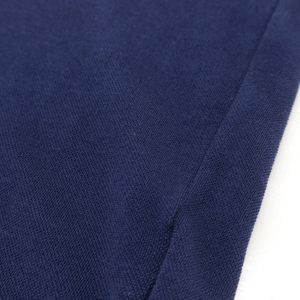 【中古】ザノーネ ZANONE アイスピケコットン 半袖ポロシャツ ネイビー【サイズ42】【 状態ランクB 】【 メンズ 】