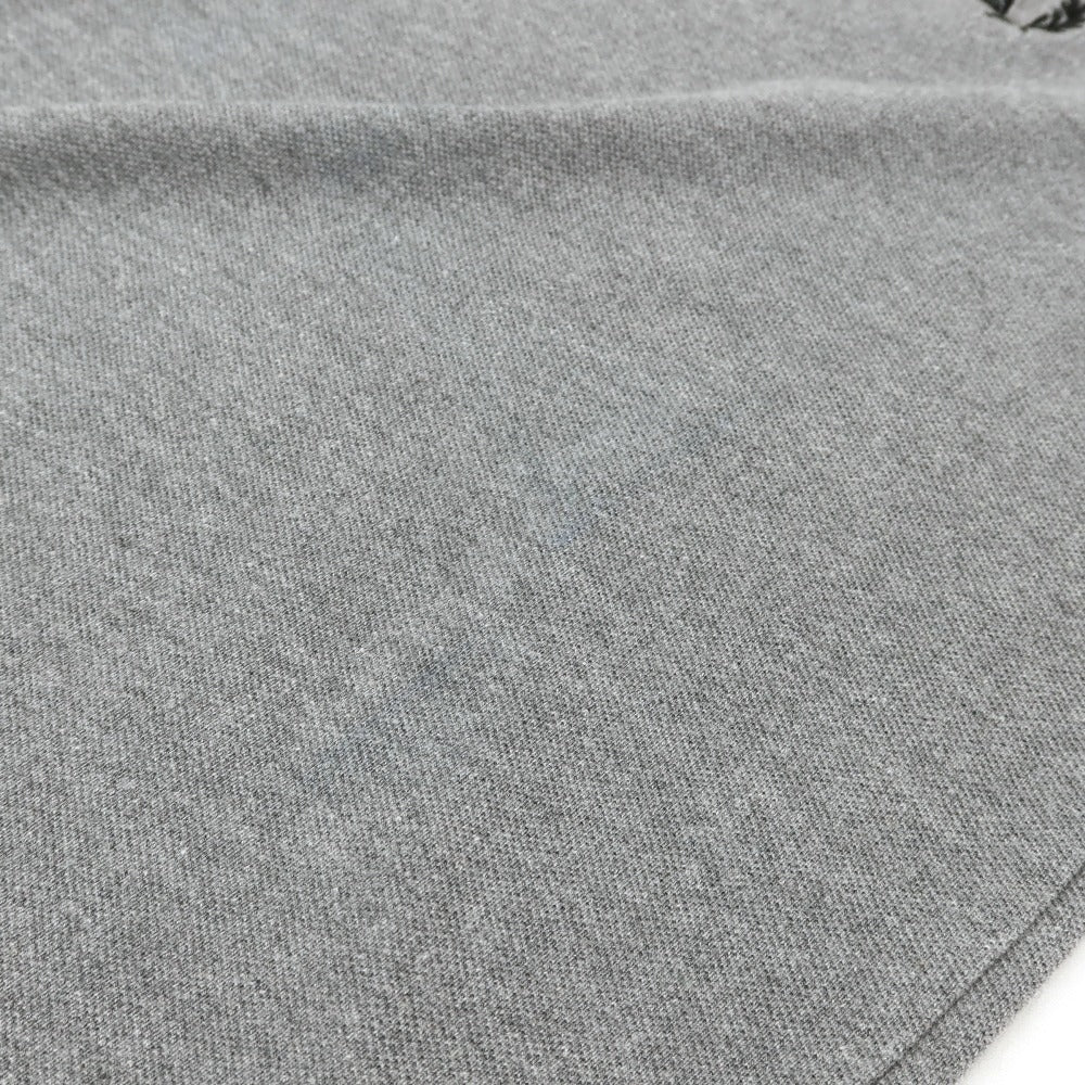 【中古】フレッドペリー FRED PERRY コットン 鹿の子 半袖ポロシャツ グレー【サイズ36】【 状態ランクC 】【 メンズ 】