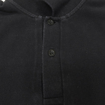 【中古】フレッドペリー FRED PERRY コットン 鹿の子 半袖ポロシャツ ブラック【サイズ36】【 状態ランクC 】【 メンズ 】